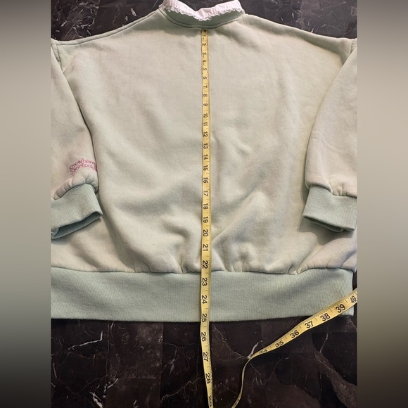 Dolls Kill Strawberry Shortcake Sweatshirt with lace & embroidery details. - Picture 6 of 16